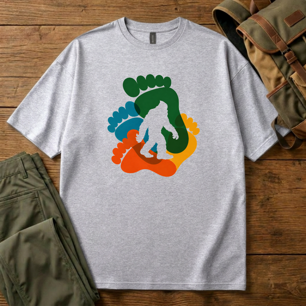 Bigfoot Footprint T-Shirt