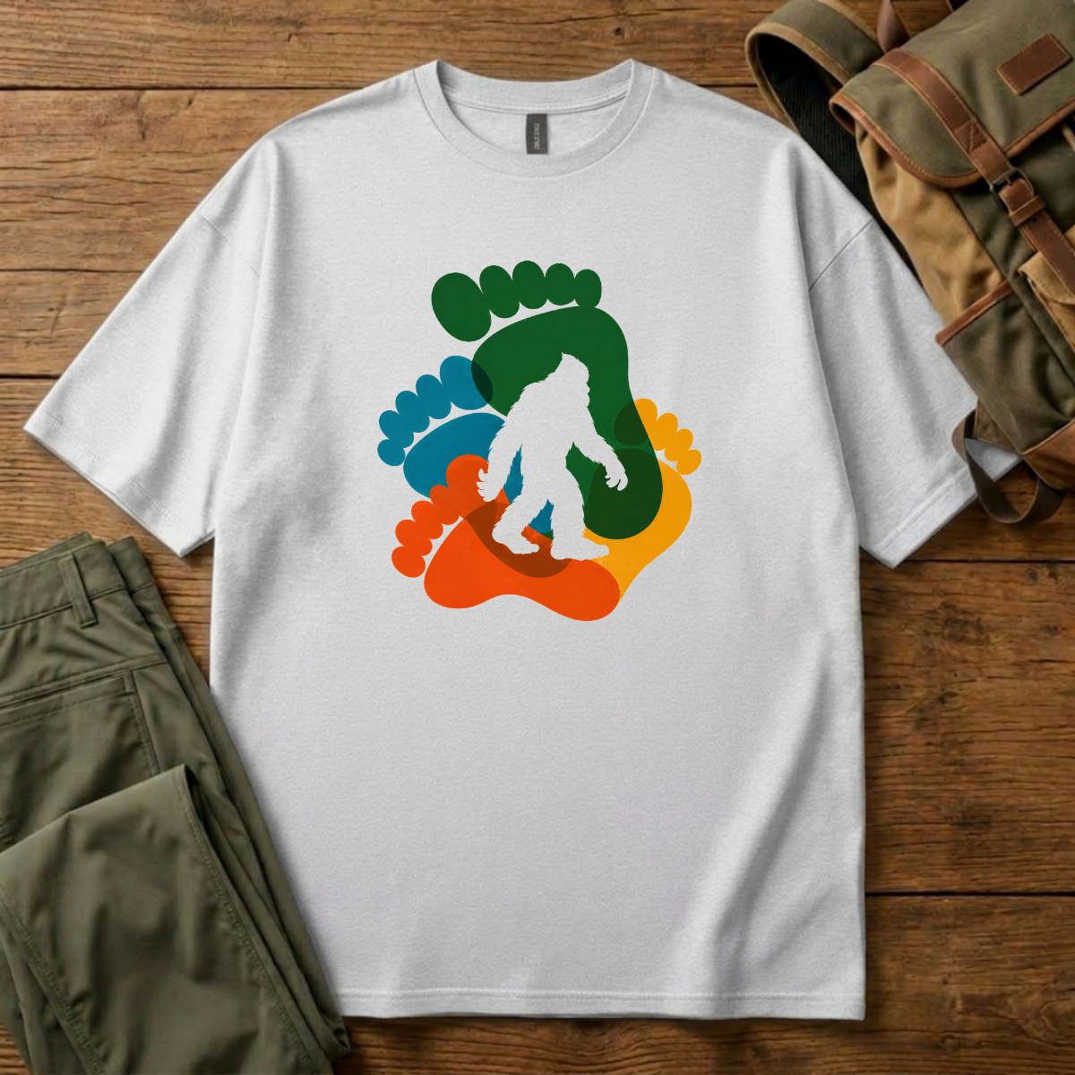 Bigfoot Footprint T-Shirt