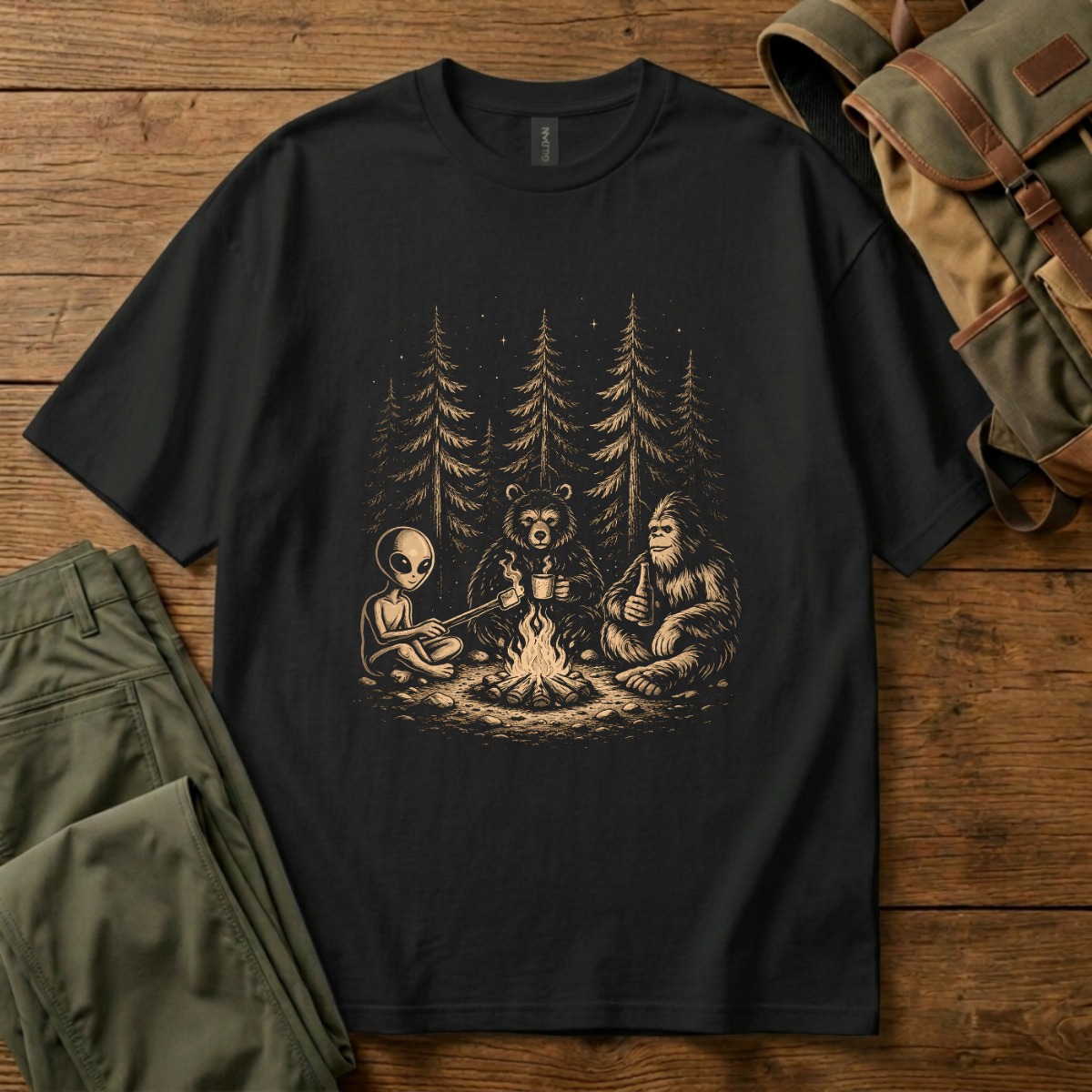 Midnight Campfire