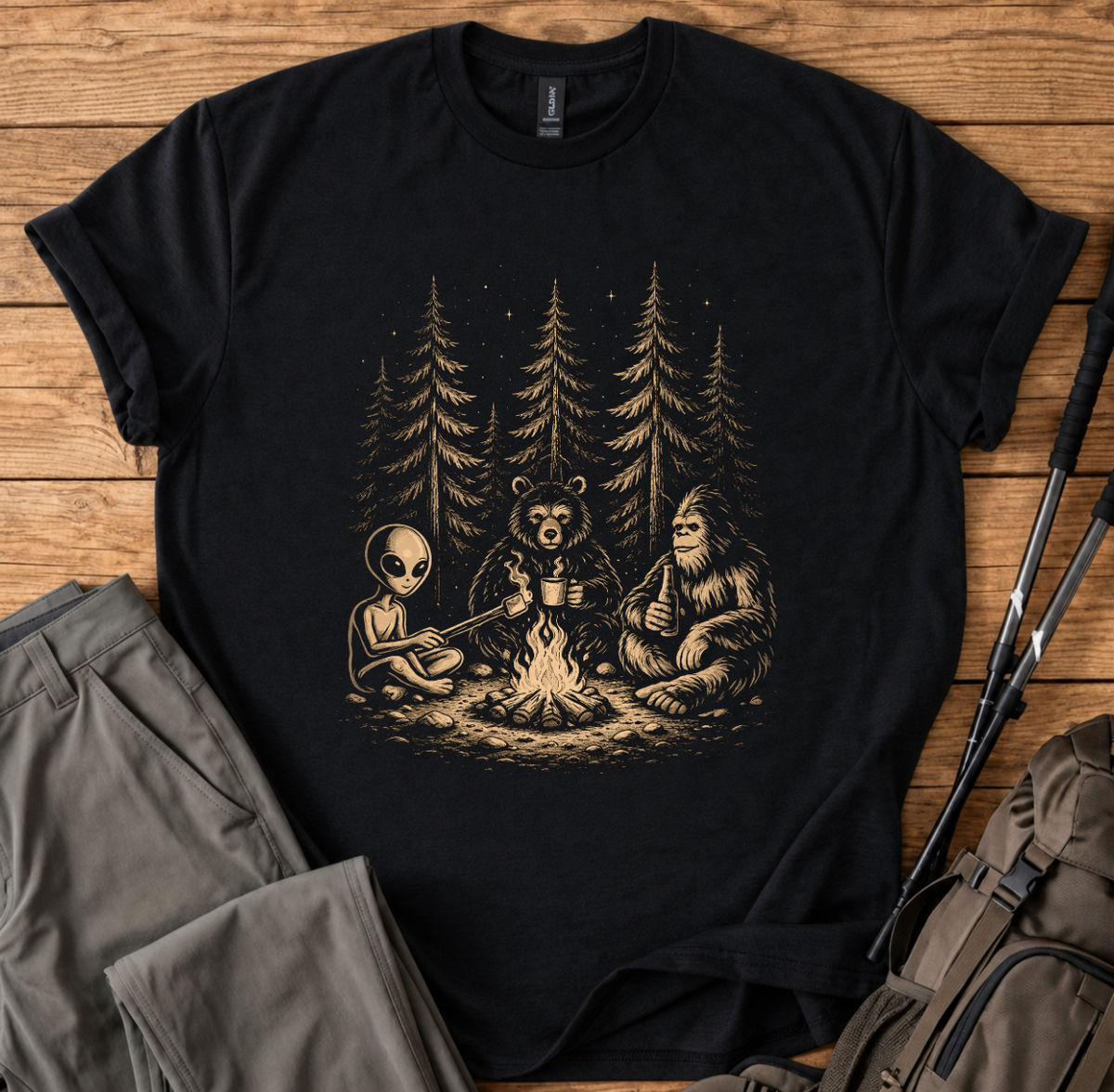 Midnight Campfire