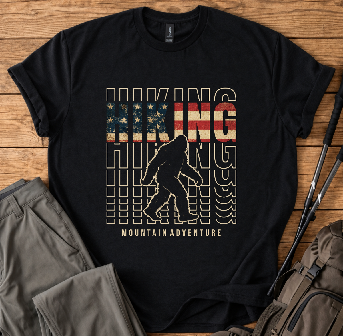 Hiking Bigfoot
