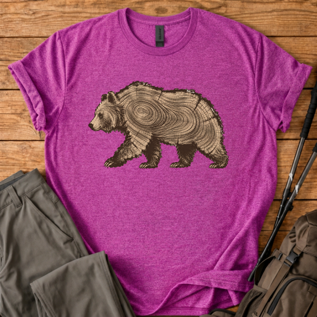 Bear Woodgrain
