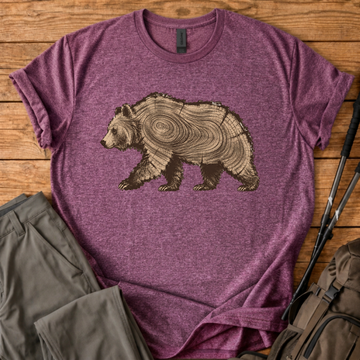Bear Woodgrain