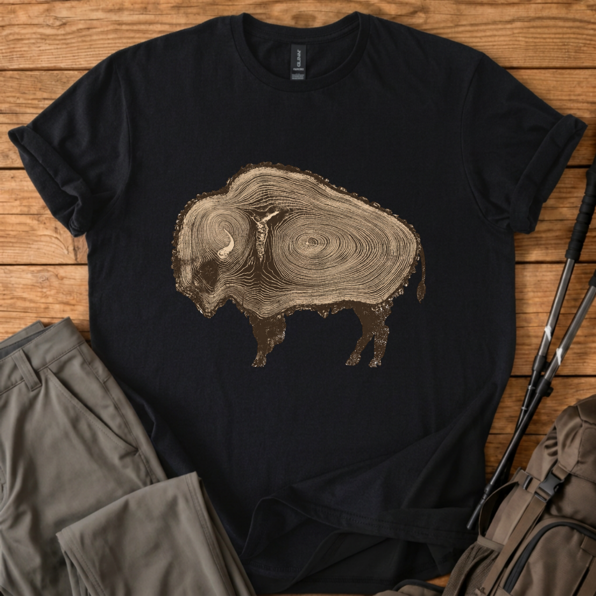 Buffalo Woodgrain