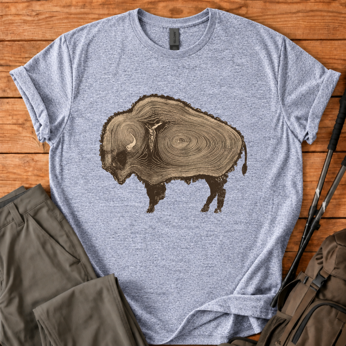 Buffalo Woodgrain