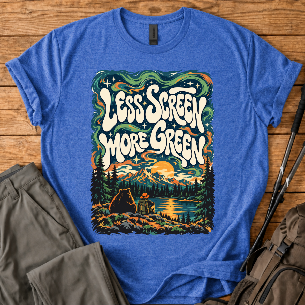 Less Screen More Green