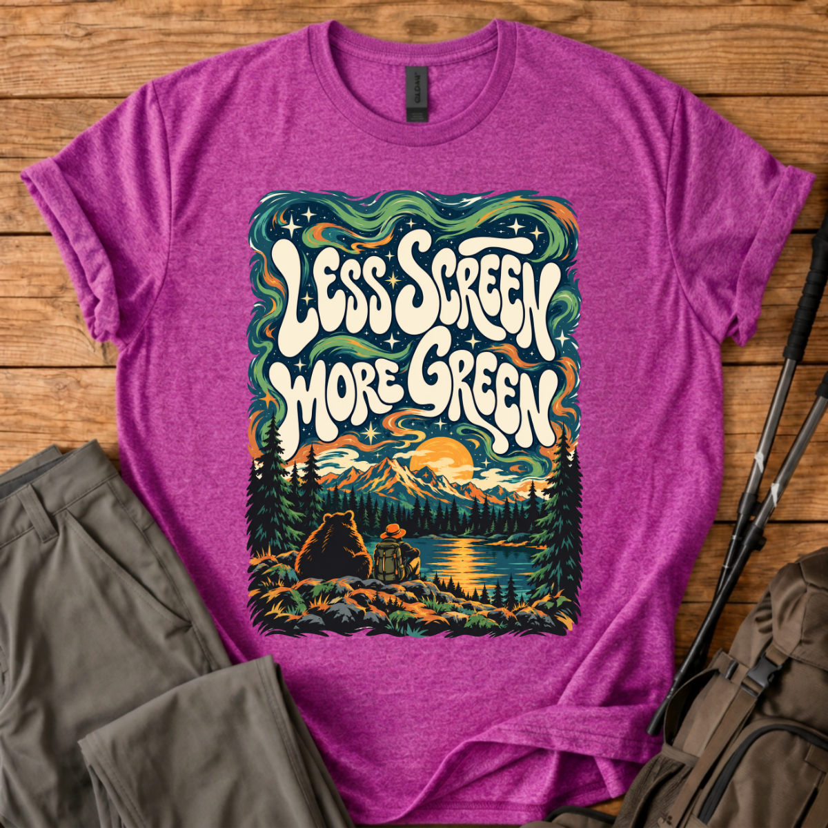 Less Screen More Green
