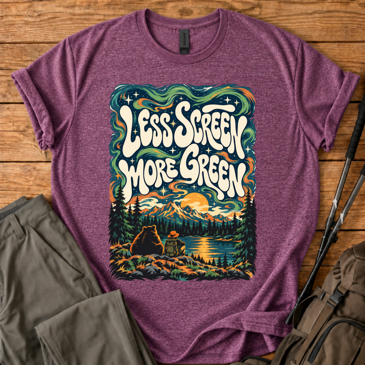 Less Screen More Green