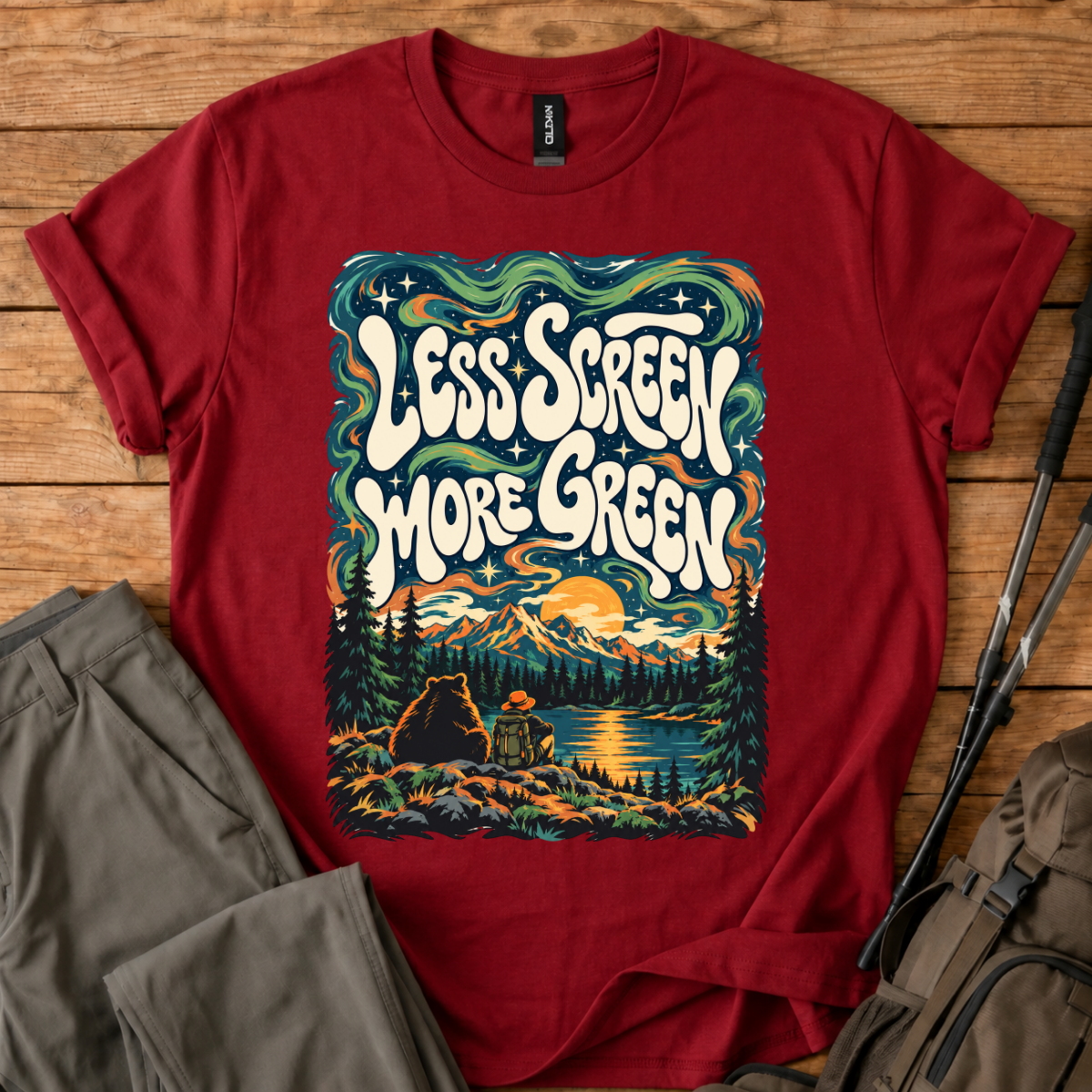 Less Screen More Green