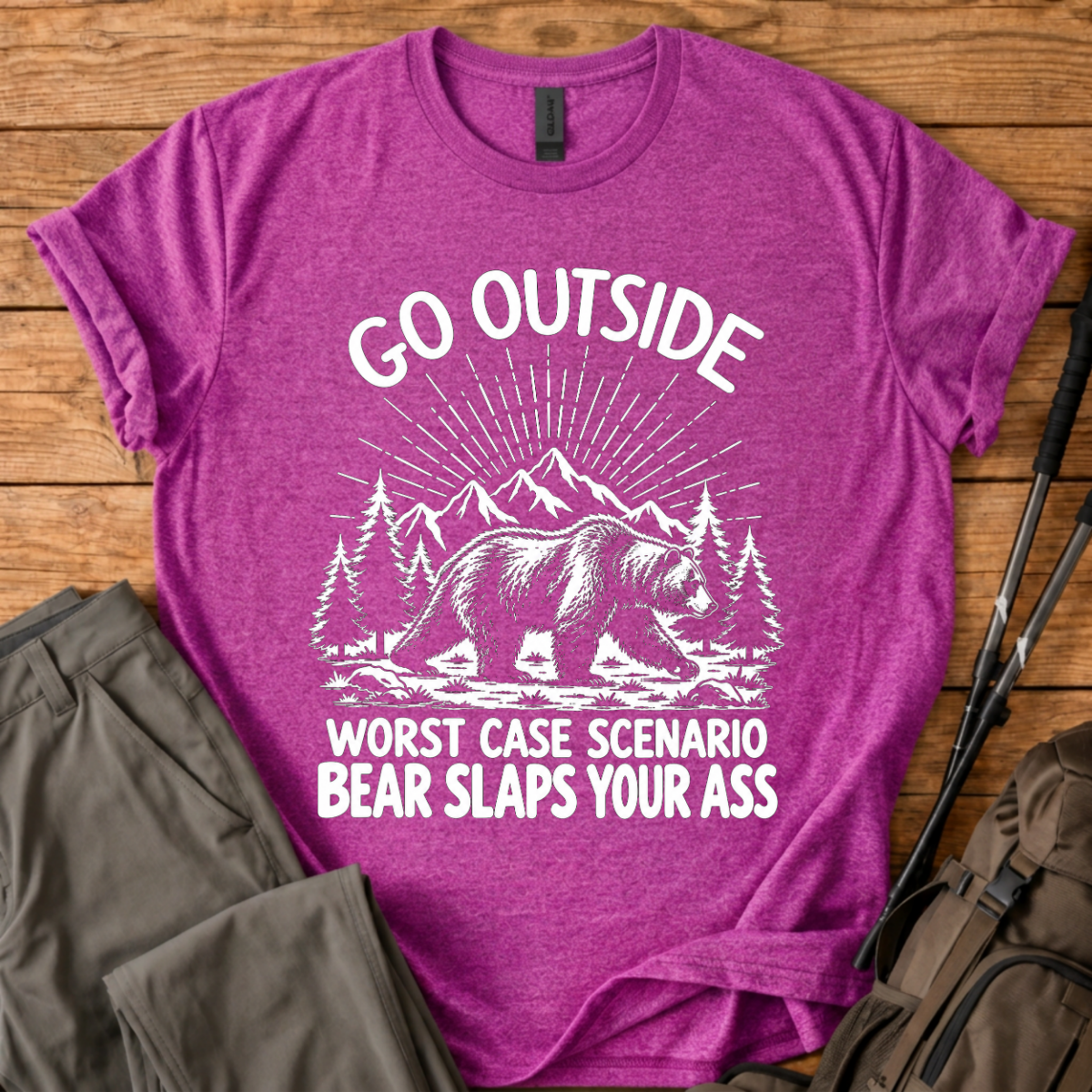 Worst Case Scenario Bear Slaps Your Ass