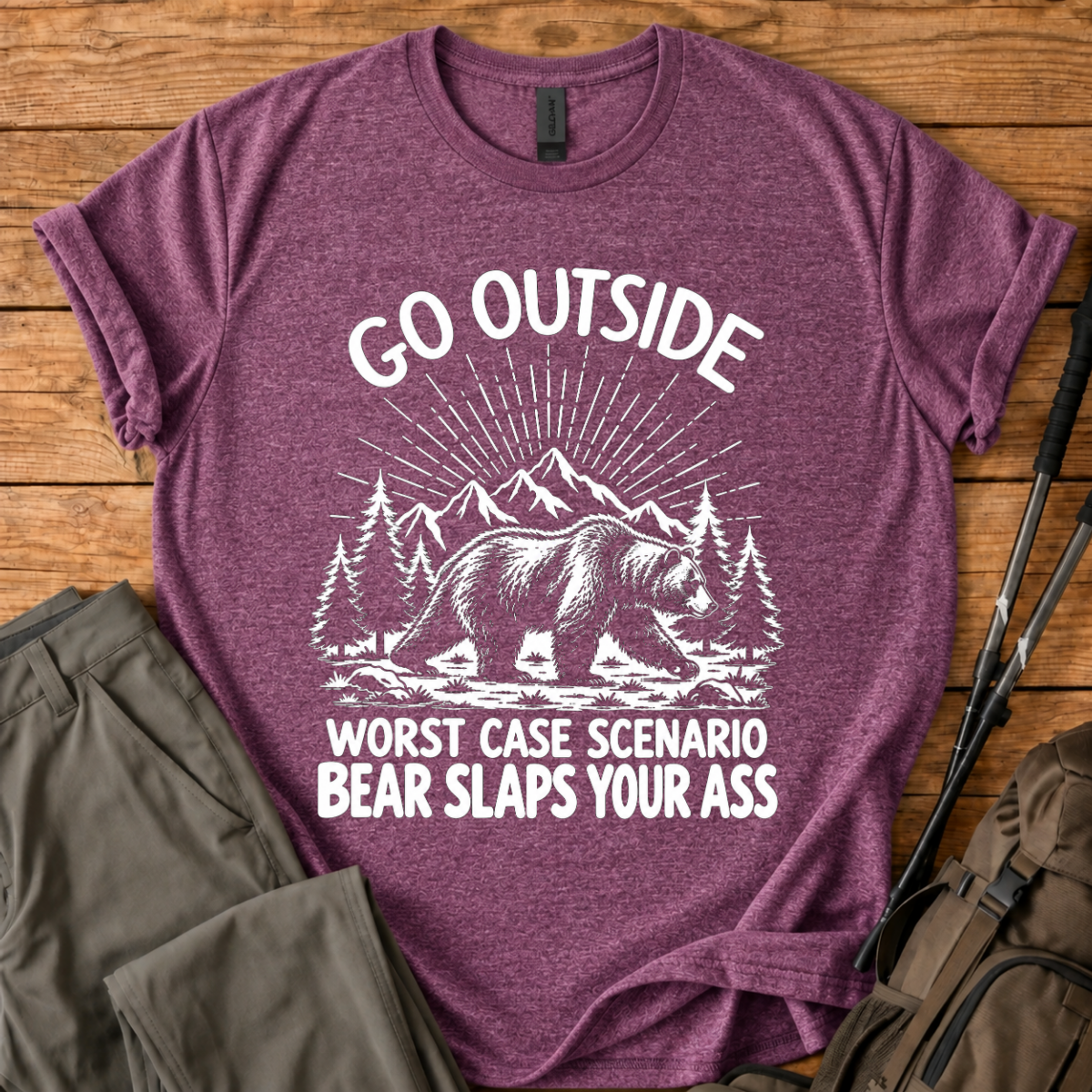 Worst Case Scenario Bear Slaps Your Ass