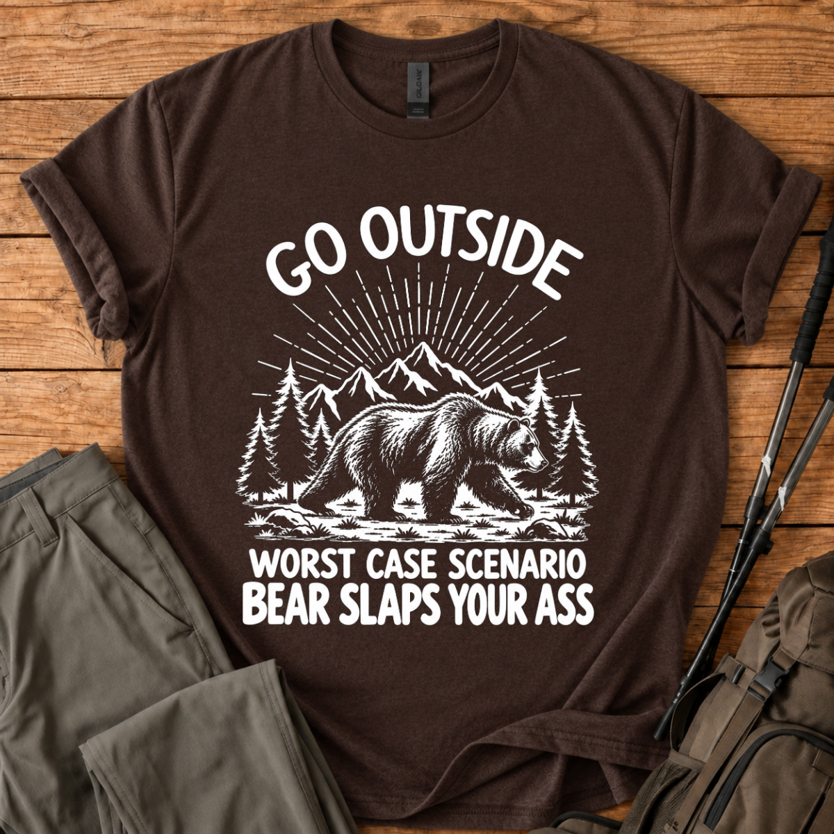 Worst Case Scenario Bear Slaps Your Ass
