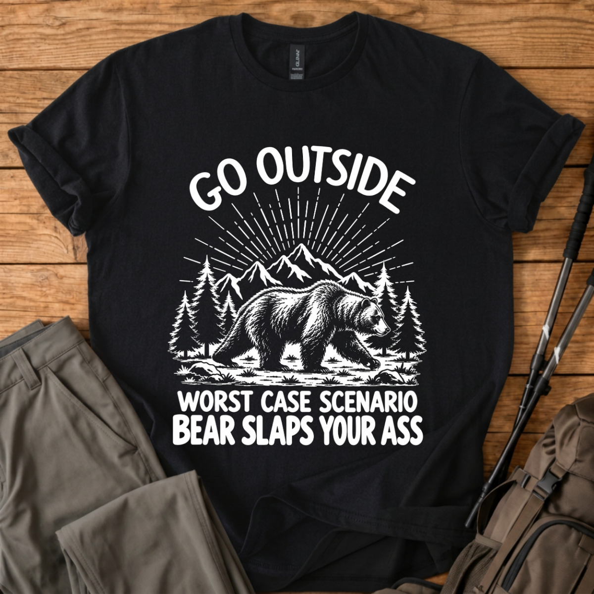 Worst Case Scenario Bear Slaps Your Ass