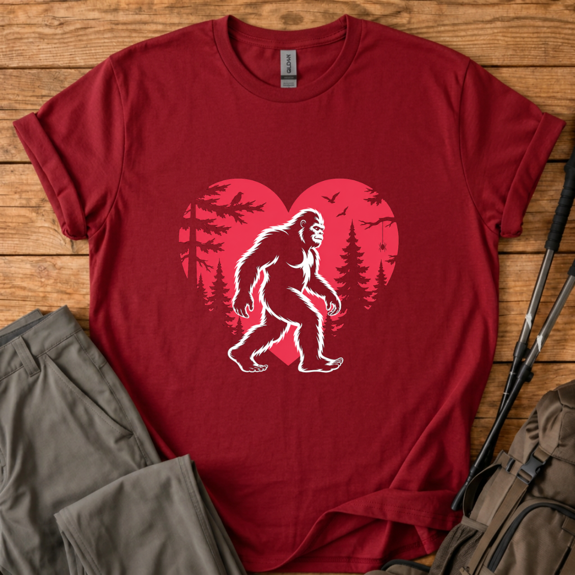 Sasquatch Forest Love