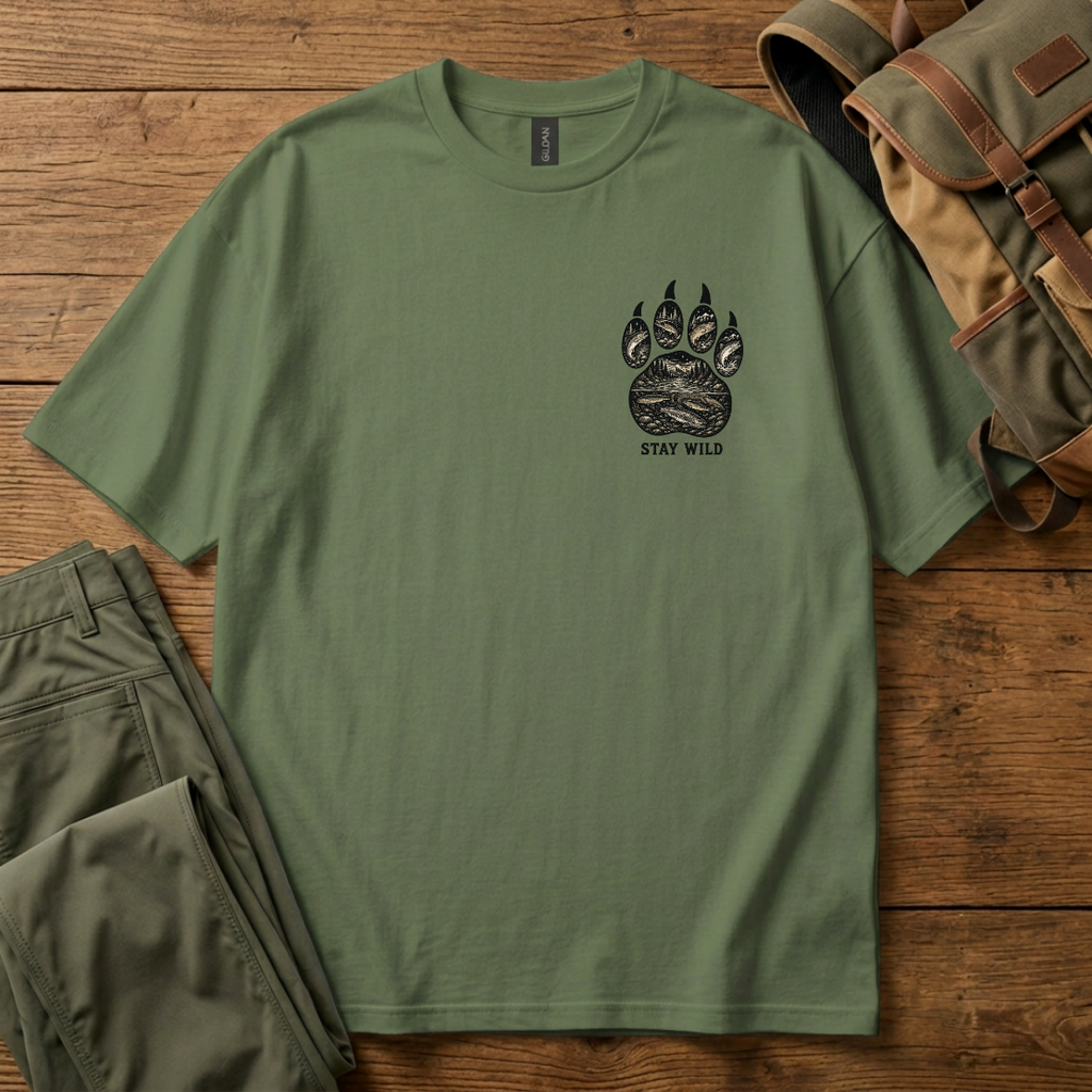 Stay Wild Bear Paw